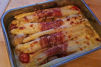 Gratinierter Spargel italienische Art 29