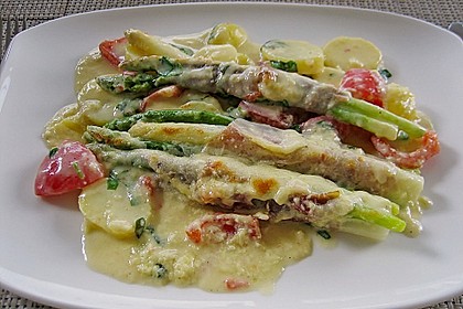 Gratinierter Spargel italienische Art 31