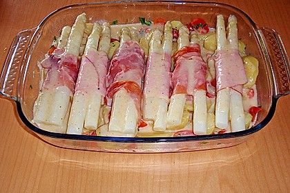 Gratinierter Spargel italienische Art 32