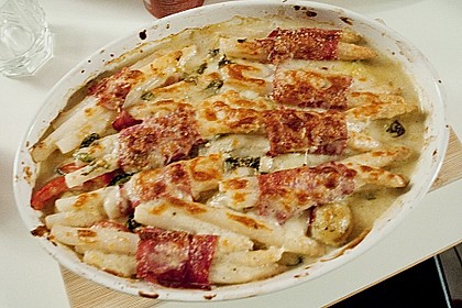 Gratinierter Spargel italienische Art 40