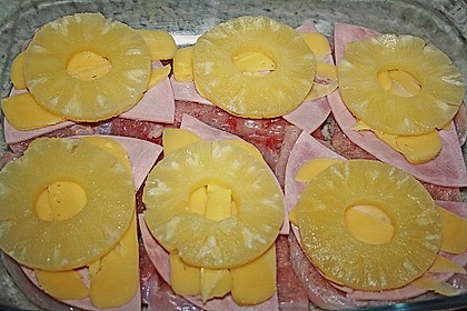Putenschnitzel Hawaii 19