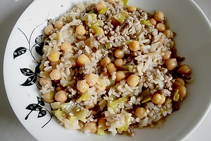 Kichererbsen - Hackpfanne