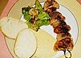 Putenspie&szlig;e mit Schafk&auml;sesauce
