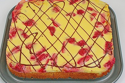 Rhabarberschnitten mit Vanille - Schmand - Guss 1