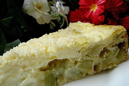 Rhabarberschnitten mit Vanille - Schmand - Guss 46