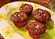Glitzer - Schoko - Muffins mit Baileys und Krokant