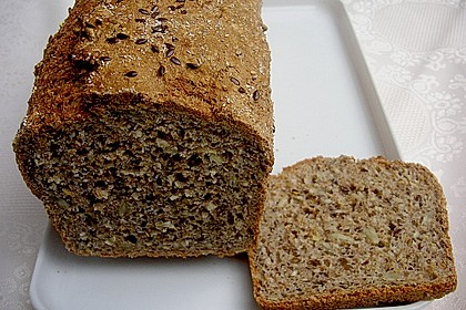 Schnelles Dinkel - Buchweizen - Brot 6