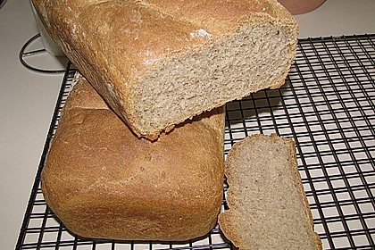 Schnelles Dinkel - Buchweizen - Brot 11