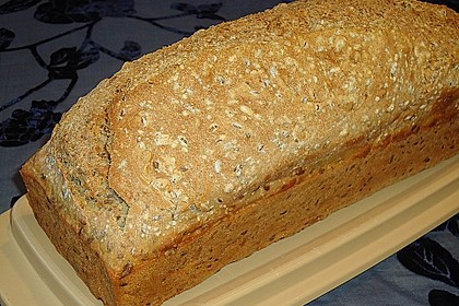 Schnelles Dinkel - Buchweizen - Brot 23