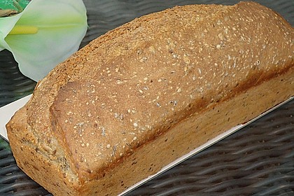 Schnelles Dinkel - Buchweizen - Brot 26