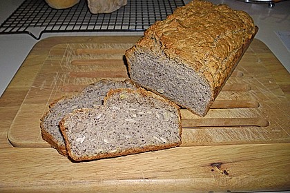 Schnelles Dinkel - Buchweizen - Brot 29