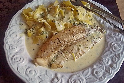 Spaghetti mit Zitronen - Sahne - Soße 7