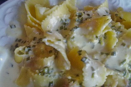 Spaghetti mit Zitronen - Sahne - Soße 14