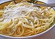 Spaghetti mit Zitronen - Sahne - So&szlig;e