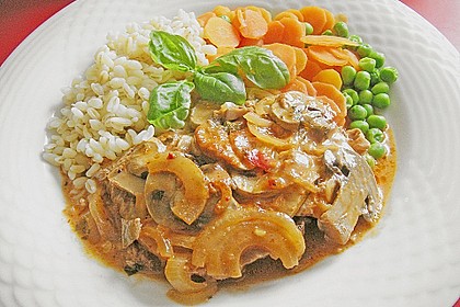 Feurige geschmorte Schnitzel 6