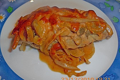 Feurige geschmorte Schnitzel 3