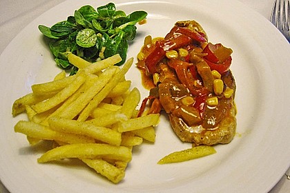 Feurige geschmorte Schnitzel 11