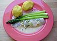 Seezungenfilets mit Spargel