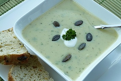 Zucchini - Creme - Suppe 4