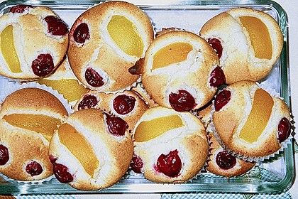 Fruchtige Marzipan - Muffins 1