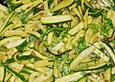 Chinesische Zucchini mit Austernsauce