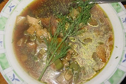 Klare Gem&uuml;sesuppe 1