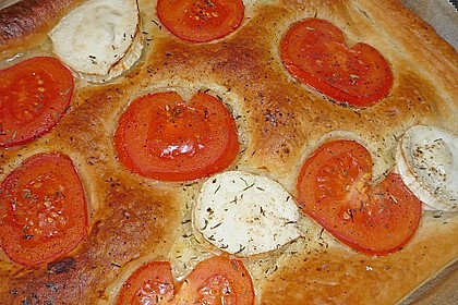 Bl&auml;tterteig Pizza