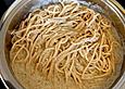 Penne mit Paranuss - Sauce