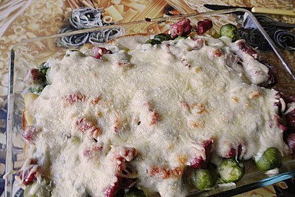 Kasseler - Rosenkohl - Auflauf 54