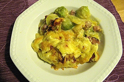 Kasseler - Rosenkohl - Auflauf 21