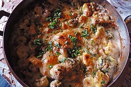 Kasseler - Rosenkohl - Auflauf 17