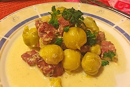 Kasseler - Rosenkohl - Auflauf 18