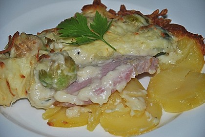 Kasseler - Rosenkohl - Auflauf 22