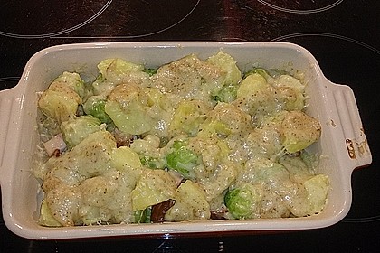 Kasseler - Rosenkohl - Auflauf 23