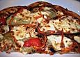 Auberginen - Pizza