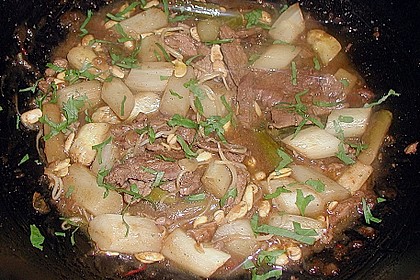 Spargel - Geschnetzeltes mit Schweinefilet