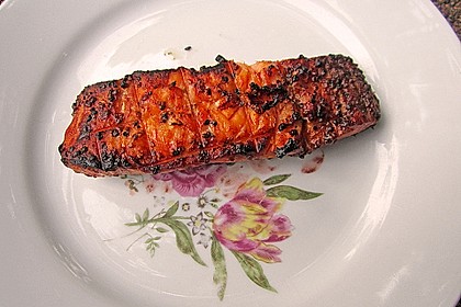 Gegrillter Lachs a la mediterrana 1