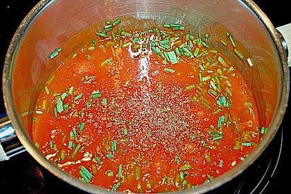 Candle light Tomatensuppe 4