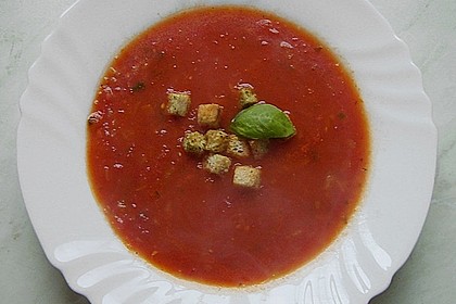 Candle light Tomatensuppe 3