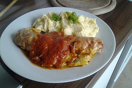 Gefüllte Zucchini