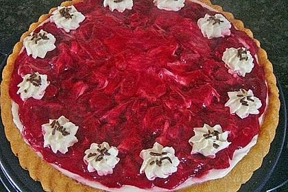 Schneller Rote - Grütze - Kuchen mit Schmand 1