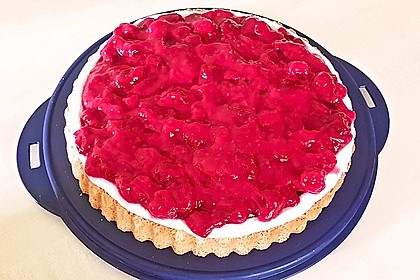 Schneller Rote - Grütze - Kuchen mit Schmand 3