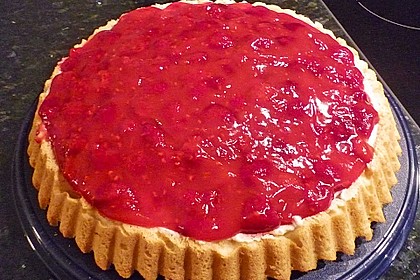 Schneller Rote - Grütze - Kuchen mit Schmand 4