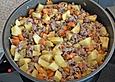 Faschiertes mit Kartoffeln und Gem&uuml;se