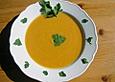 M&ouml;hrensuppe mit Ingwer
