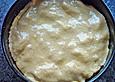 Gedeckter Apfelkuchen