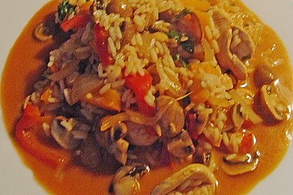 Puten - Reis - Pfanne 6