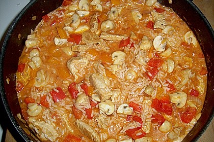 Puten - Reis - Pfanne 15