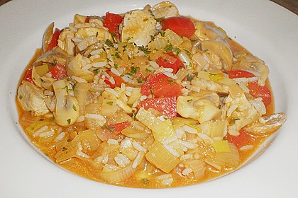 Puten - Reis - Pfanne 17