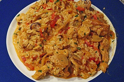 Puten - Reis - Pfanne 27